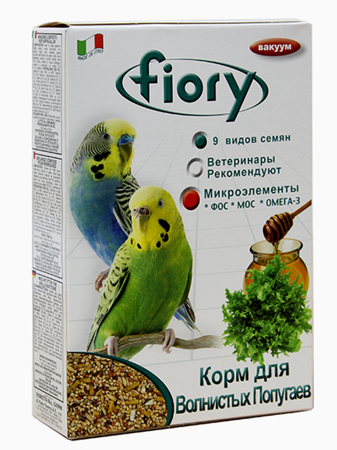 Fiory корм для волнистых попугаев Pappagallini, 1 кг