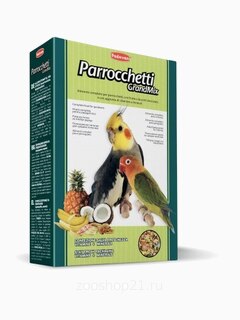 Padovan Корм для средних попугаев (Grandmix Parrocchetti), 850 г