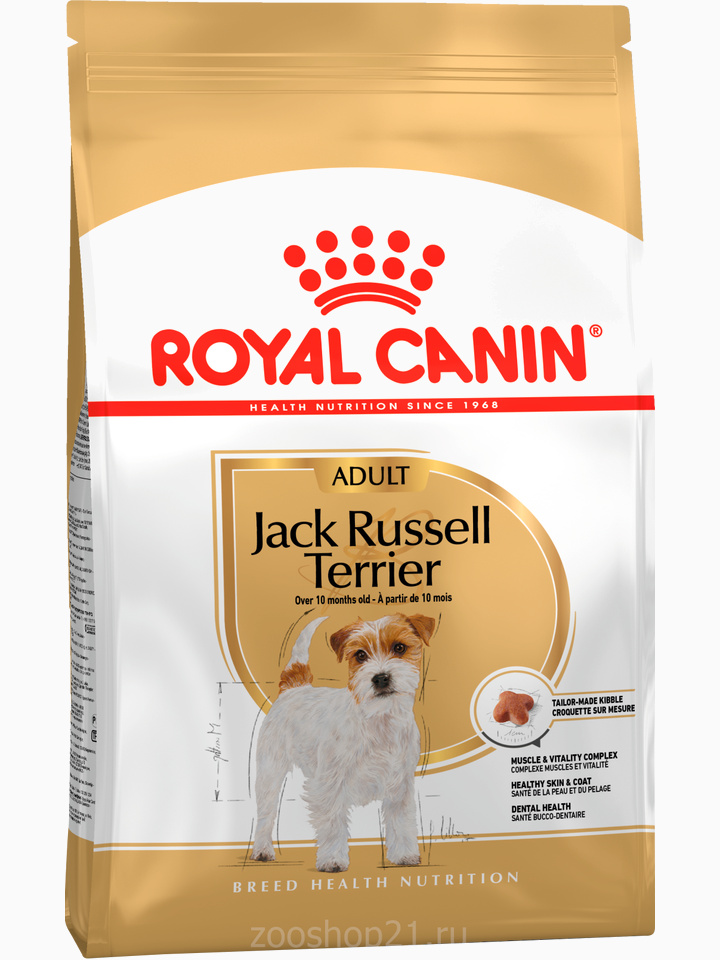 Корм Royal Canin Jack Russel Terrier Adult для джек рассел терьера старше 10 мес., 500 г