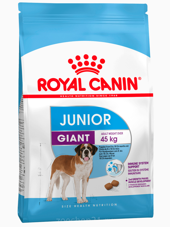 Корм Royal Canin Giant Junior для щенков гигантских пород 8-24 мес., 3.5 кг