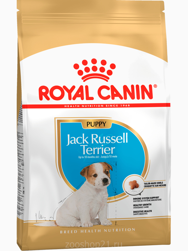 Корм Royal Canin Jack Russel Terrier Puppy для щенков джек рассел терьера до 10 мес., 500 г