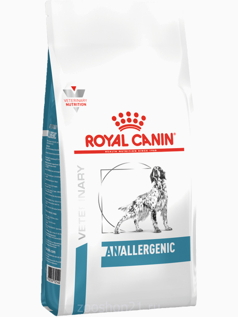 Корм Royal Canin Anallergenic для собак с тяжелой формой пищевой аллергии/непереносимости, 3 кг