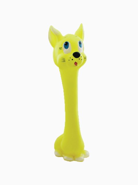 Зооник Игрушка "Гантель "Кошка" 20см