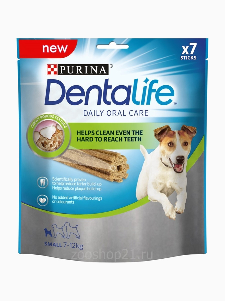 Лакомство Purina DentaLife для полости рта собак мелких пород, 115 г