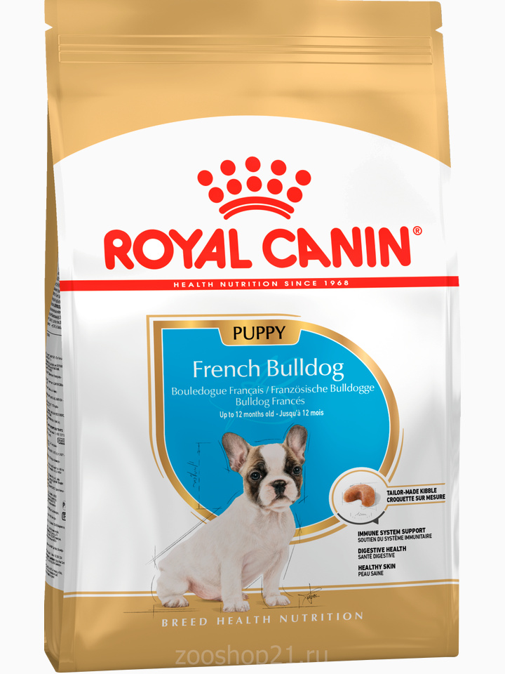 Корм Royal Canin French Bulldog Puppy для щенков французского бульдога до 12 мес., 3 кг