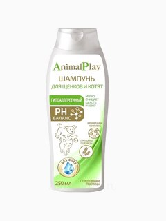 Шампунь для щенков и котят "Animal Play" гипоаллергенный, 250 мл