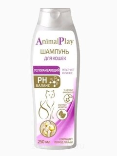 Шампунь "Animal Play" успокаивающий для кошек, 250 мл