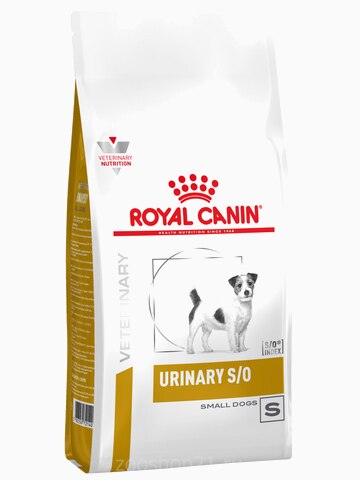 Корм Royal Canin Urinary S/O Small Dog USD 20 для собак малых пород (до 10 кг) при МКБ, 1.5 кг