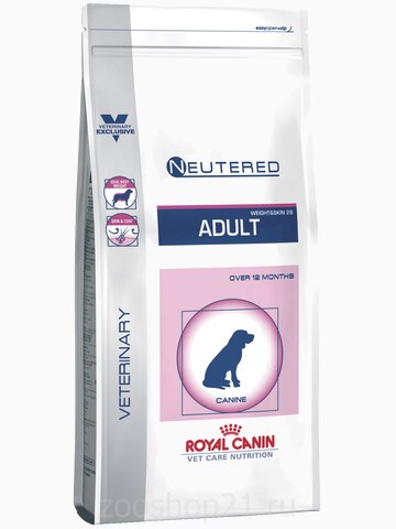Корм Royal Canin Neutered Adult для кастрированных собак средних пород (11-25 кг), 3.5 кг